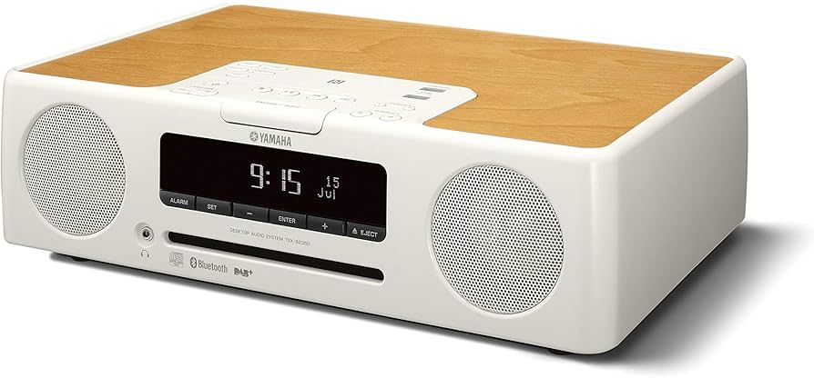 Yamaha TSX-B235D Desktop Audio System with Bluetooth and Clock